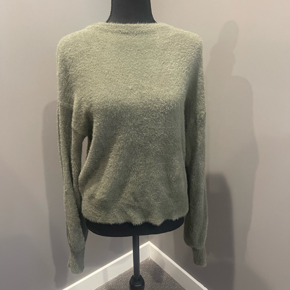 Express green sweater Size XS